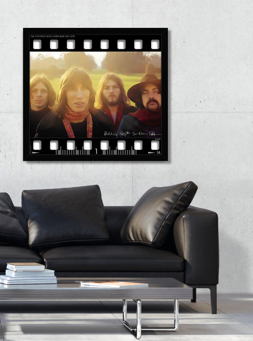 Pink Floyd Photo - 3D Film Strip Museum Frame - Facsimile Signed Limited Edition Shadowbox