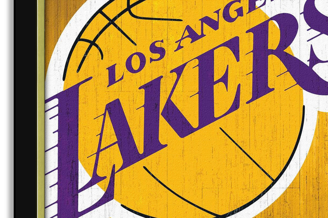 Los Angeles Lakers Logo - Framed Museum Canvas ™ Special Edition