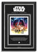 Star Wars: Episode IV - A New Hope Cast Facsimile Signed - Archival Etched Glass ™ 3D-Shadowbox Museum Frame