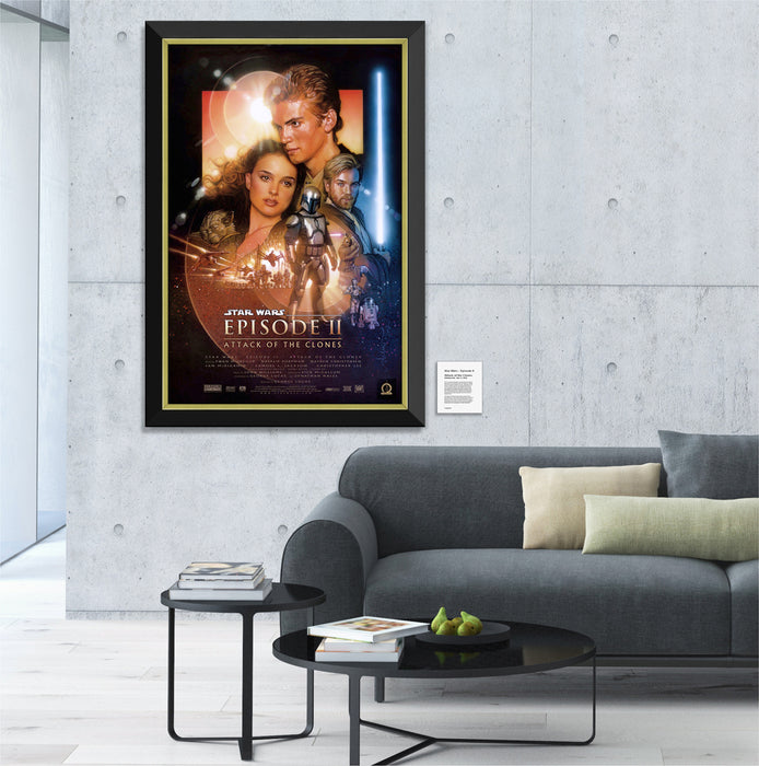Star Wars Episode II - Attack of the Clones Movie Poster - Museum Canvas ™ Special Edition