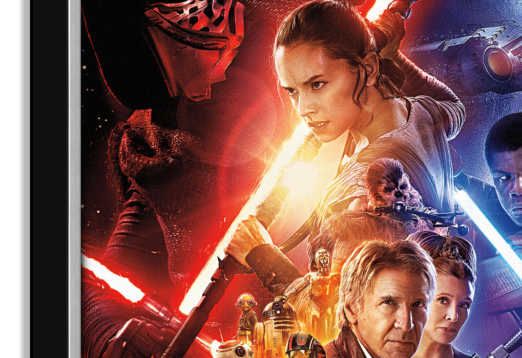 Star Wars Episode VII - The Force Awakens Movie Poster - Museum Canvas ™ Special Edition