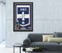 Johnny Bower Facsimile Signed Autographed Toronto Maple Leafs Jersey Arena Banner - Archival Etched Glass ™ Museum Frame