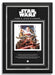 Star Wars: Episode IX - The Rise of Skywalker Cast Facsimile Signed - Archival Etched Glass ™ 3D-Shadowbox Museum Frame