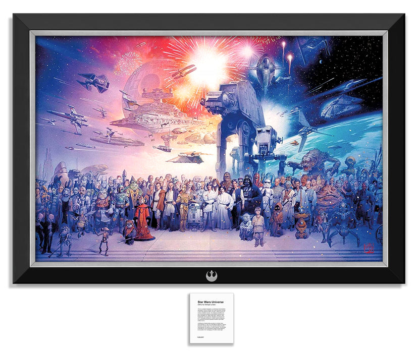 Star Wars Universe Movie Series Characters - Museum Canvas ™ Special Edition