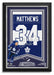 Auston Matthews Facsimile Signed Autographed Toronto Maple Leafs Jersey Arena Banner - Archival Etched Glass ™