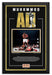 Muhammad Ali Facsimile Signed Autographed vs. Sonny Liston - Archival Etched Glass ™ 3D-Shadowbox Museum Frame