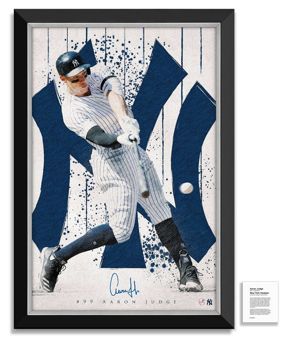 Aaron Judge Facsimile Signed Autographed New York Yankees - Framed Museum Canvas ™ Special Edition