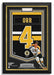 Bobby Orr Signed Autographed Boston Bruins Jersey Arena Banner - Archival Etched Glass ™ Museum Frame