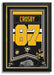 Sidney Crosby Facsimile Signed Autographed Pittsburgh Penguins Jersey Arena Banner - Archival Etched Glass ™