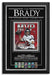 Tom Brady Facsimile Signed Autographed 7X Super Bowl Champion 5X MVP - Archival Etched Glass ™ Museum Frame