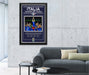Italy World Cup 2006 Champions (Italian version) - Archival Etched Glass ™ 3D-Shadowbox Museum Frame