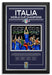 Italy World Cup 2006 Champions Team Facsimile Signed - Archival Etched Glass ™ Museum Frame
