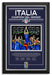 Italy World Cup 2006 Champions (Italian version) Team Facsimile Signed - Archival Etched Glass ™ Museum Frame