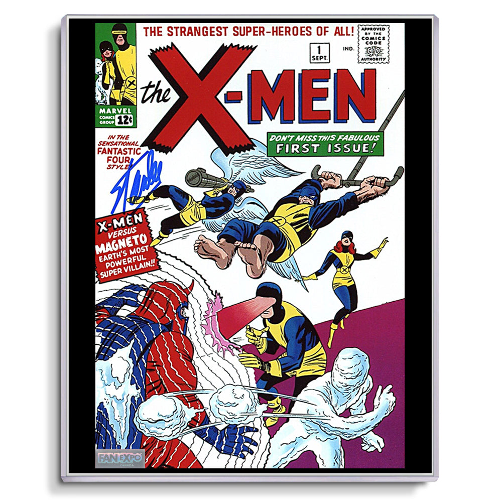 Stan Lee Signed Autographed The X-Men #1 - Comic Cover 8x10 Photo