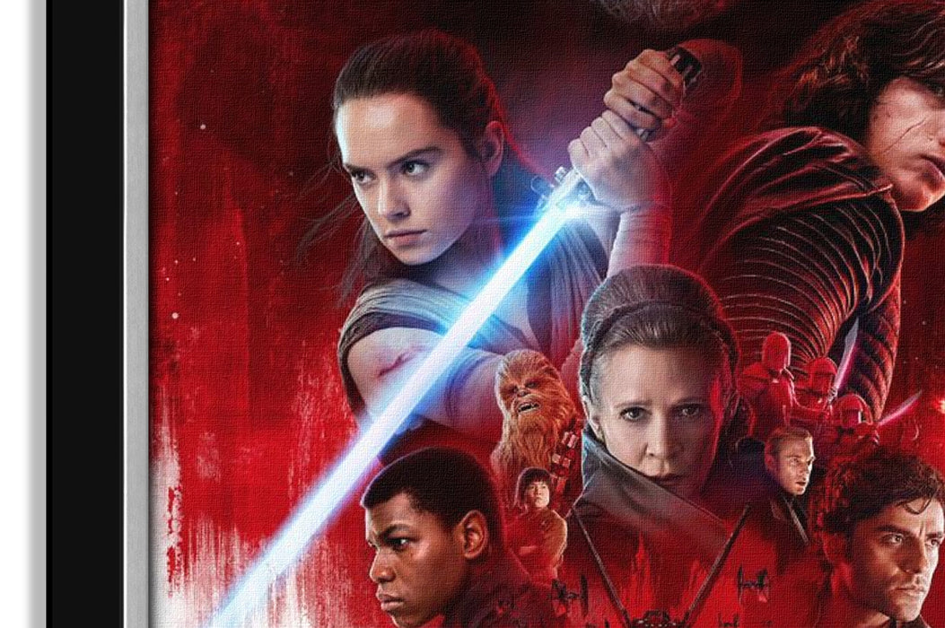 Star Wars Episode VIII - The Last Jedi Movie Poster - Museum Canvas ™ Special Edition